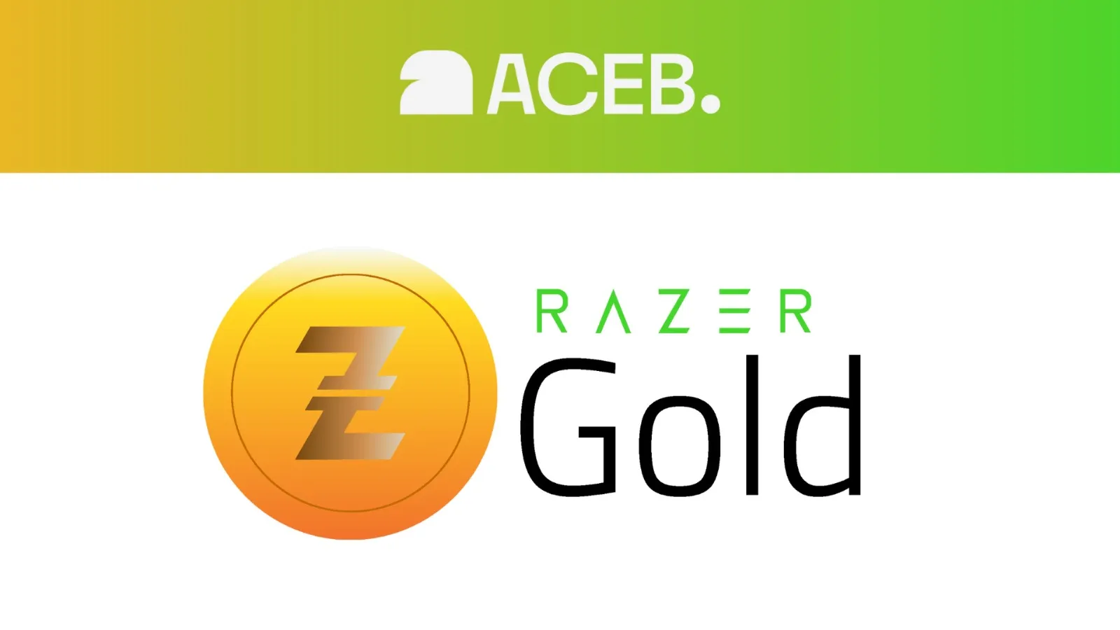 Razer Gold USA gift card on ACEB.com - buy gaming credit online with instant digital delivery