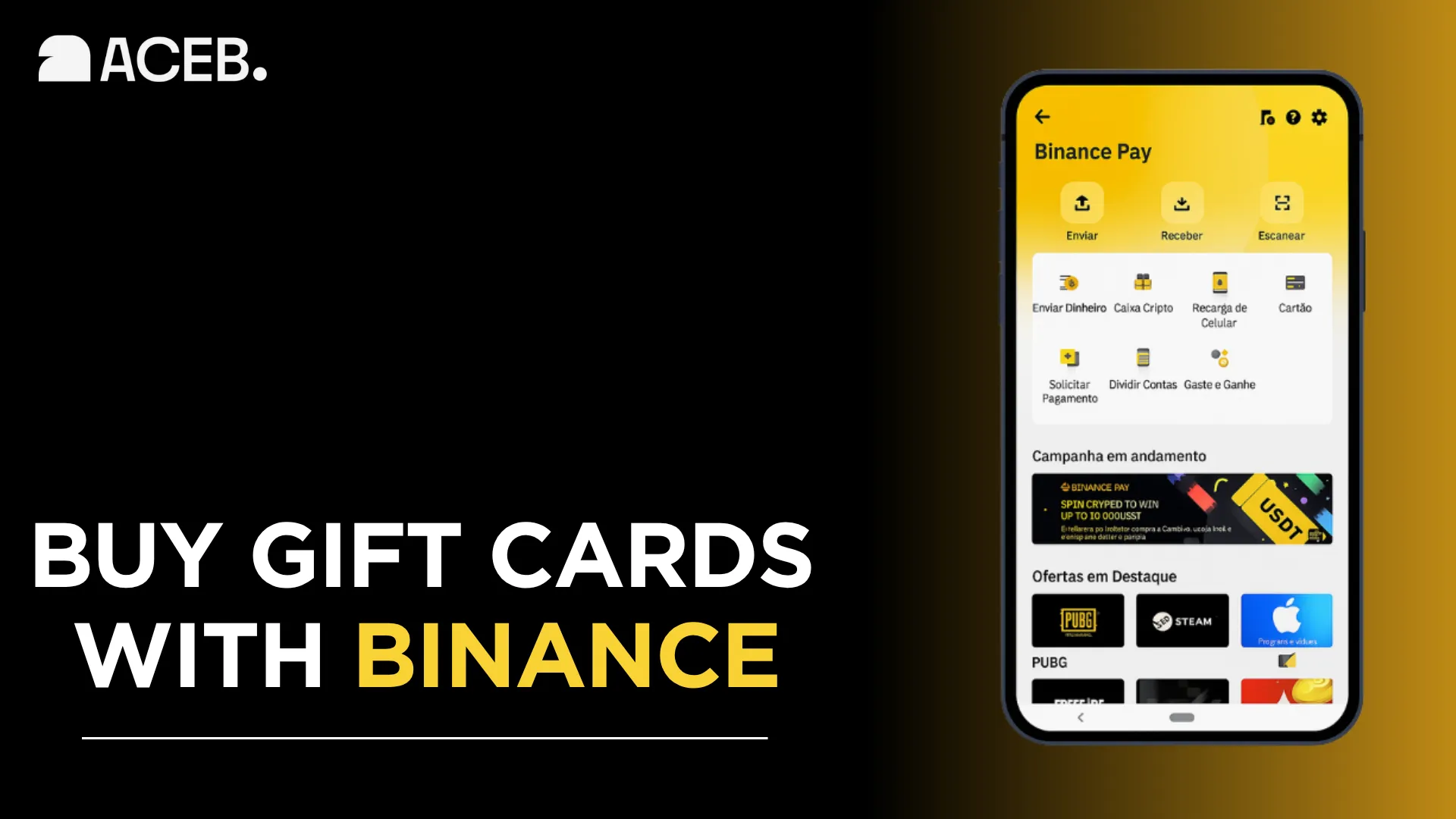 Buy Gift Cards with Binance Pay